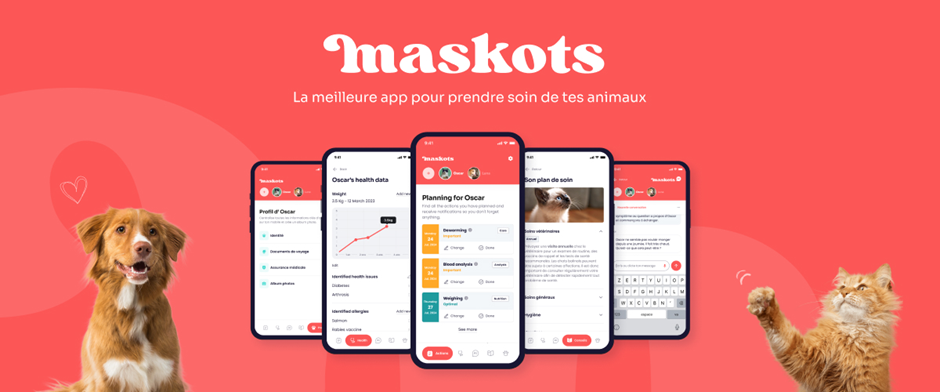 La team Paaw a testé une nouvelle app, Maskots, et elle est géniale !